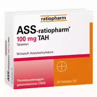 Ass Ratiopharm 100 mg Tah 100 st Tabletten