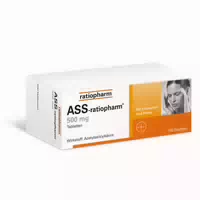 Ass Ratiopharm 500mg 100 st Tabletten