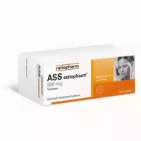 Ass Ratiopharmâ 500 mg Tabletten