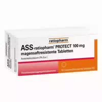 Ass Ratiopharm Protect 100 Mg Magensaftresistent Tabletten