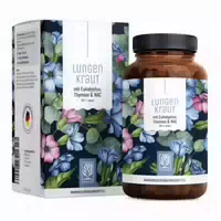 Atem Komplex Lungenkraut Thymian Eukalyptus 120 Vegane Kapseln Vitamin B2 Nac Naturtreu