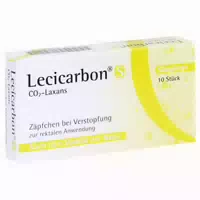 Lecicarbon E Co2 Laxans Erwachsenensuppositorien 100 St