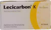 Lecicarbon K Co2 Laxans Für Kinder 10 St Kinder Suppositorien