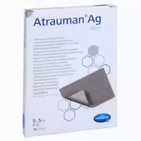 Atrauman Ag 5x5 Cm Steril Kompressen 10 St