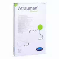 Atrauman Silicone Steril 5x7 Cm Kompressen 10 St Kompressen