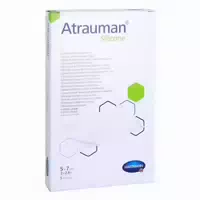 Hartmann Atrauman Silicone Wundauflage, Silikonbeschichtet, Steril 7,5 X 10 cm – Packung = 10 Stück 10 st