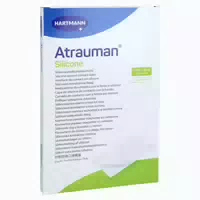 Atrauman Silicone Steril 7,5x10 cm Kompressen 5 st