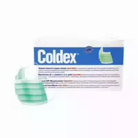 Coldex Einmal Op Mundschutz, Latexfrei, Typ Ii, Grün, 50er Pack
