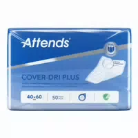 Attends Cover Dri Plus Schutzunterlagen 40 X 60 Cm 50 St