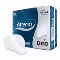 Attends Men 3 Protective Absorbent Shield Inkontinenzeinlagen
