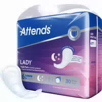 Attends Lady Night Pad 6 30 st Beutel