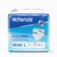 Attends Pull Ons 10 Large, 100 140 cm Hüftumfang 14 st
