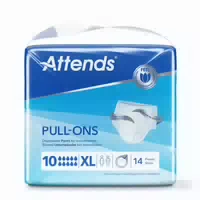 Attends Pull Ons 10 Medium, 80 110 Cm Hüftumfang