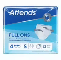 Attends Pull Ons 4 Small, 60 90 Cm Hüftumfang 4x22 St