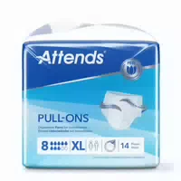 Attends Pull Ons 8 S, 64 Stück