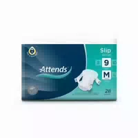 Attends Slip Active 9 Medium 4x28 St