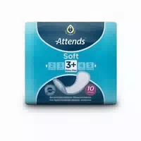 Attends Soft 3 Extra Plus Einlagen 10er Pack 12x10 St