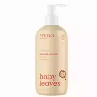 Attitude Baby Leaves 2 In 1 Shampoo & Duschschaum Birnen Nektar