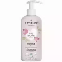 Attitude Baby Leaves 2 In 1 Shampoo & Duschgel Ohne Duftstoffe
