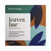 Attitude Leaves Bar Conditioner Volume Orange Cardamom Plastikfre