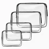 Transparente Kulturtasche Wasserdicht Pvc mit Tsa Zulassung 1 st