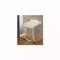 Ausilium Mayotte Klappbarer Duschsitz Mit Bodenstütze, Aluminium