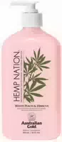 Australian Gold After Sun Hemp Nation White Peach & Hibiscus