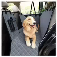 Autoschondecke Hund Rückbank Con Rete Di Ventilazione Grau 1 st