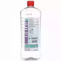 Destiliertes Wasser Aqua Bidestilata