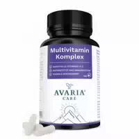 Avaria Care Multivitamin Komplex – Hochdosiert – Vitamin A Bis Z – Mineralstoffe & Coenzym Q10