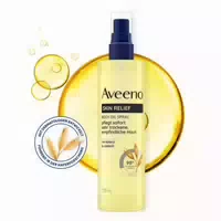 Aveeno Skin Relief Feuchtigkeitsspendende Bodylotion Mini Aveeno Skin Relief Körperöl Spray mit Haferöl & Jojobaöl