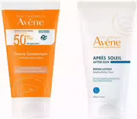 Avene Getönte Sonnencreme Spf 50 50 ml Gratis Repair Lotion nach der Sonne 50 ml