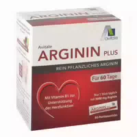 Avitale Arginin Plus Mit Vitamin B1 60x5 9 G Pulver
