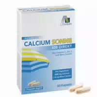 Avitale Calcium Sonne 500 500 mg Calcium 6 mg Beta Carotin