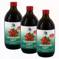 Cranberry Saft 100% Frucht