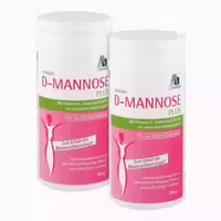 Doppelpack D Mannose Plus 2000mg Pulver 2x250 G