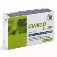 Ginkgo 100 Mg Vitamine C, E, B1 Und Folsäure Kapseln