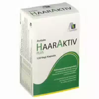 Haaraktiv Plus Vegi 120 Kapseln Gratis Coffein Shampoo 100 ml