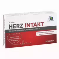 Herz Intakt mit Kalium Magnesium B Vitamine Q10 180 Tabletten