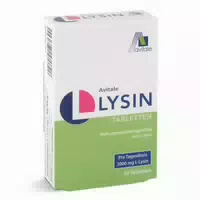 Avitale L Lysin Mit 750 Mg L Lysin Pro Tablette