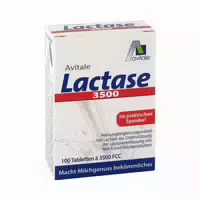 Lactase 3 500 Fcc 100 Tabletten im Klickspender