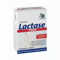 Avitale Lactase 7000 Fcc Tabletten im Spender 80 st Tabletten