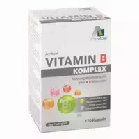 Avitale Vitamin B Komplex 1 Kapsel zur Versorgung mit Allen 8 B Vitaminen