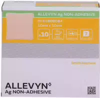 Allevyn Ag Non Adhesive 10x10 cm Wundverband