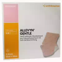 Allevyn Gentle 10x10 Cm Schaumverb 10 St