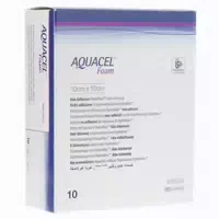 Aquacel Foam Nicht Adhäsiv 10x10 Cm Verb 10 St