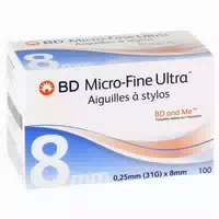 Bd Micro Fine Pen Nadeln 0,25x8 mm 31 g