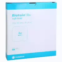 Biatain Ibu Schaumverband 10x10 Cm Sanft 5 St