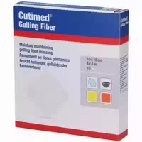 Cutimed Gelling Fiber Kom 10x10 Cm Hydrofaserverb 10 St
