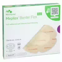 Mepilex Border Flex Schaumverb Haft 7,8x 5 St